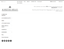 Tablet Screenshot of kirstiekelly.com